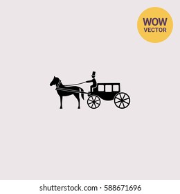 Horse Coach Icon
