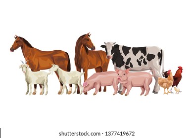 Goat cow vector Images, Stock Photos & Vectors | Shutterstock