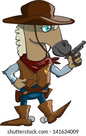 Horse Cowboy