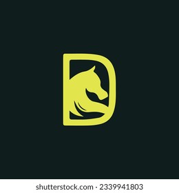 Horse creative and modern vector logo design