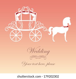 horse design over white background vector illustration