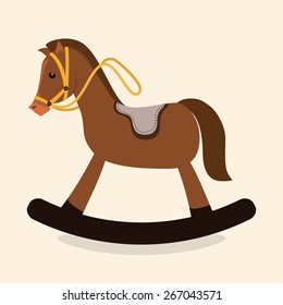 Horse design, vector illustration.