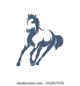 Horse design vector illustration, Creative horse logo template, icon symbol