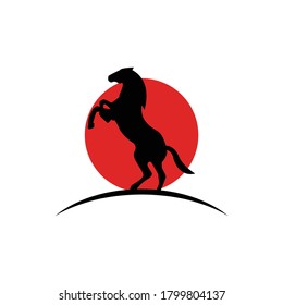 Horse Design Vector Logo Templates