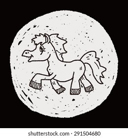 horse doodle