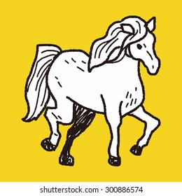 horse doodle