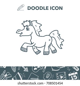 horse doodle