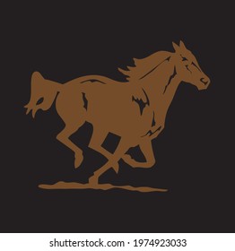 horse drawing vector design illustration