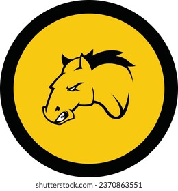 horse, equine, farm, outline, horse logo design, logo, head, icon, silhouette, vector, race, emblem, unicorn, animal, graphic, symbol, isolated, power, sport, design, art, abstract, nature, illustrati