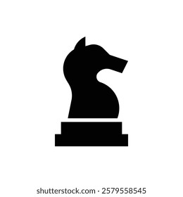Horse Glyph Icon. Horse Icon