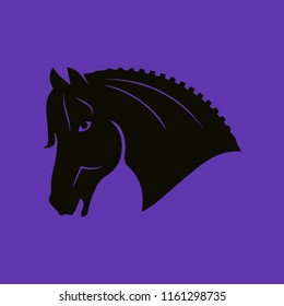 Horse Graphic design for tattoo ink or wall decor sticker