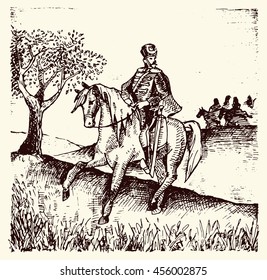 Horse Grenadier. Imperial Old Guards. France, 1812.