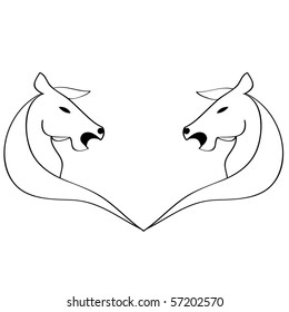 Horse head