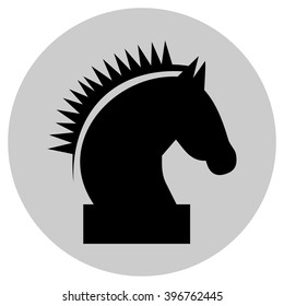 HORSE HEAD BLACK