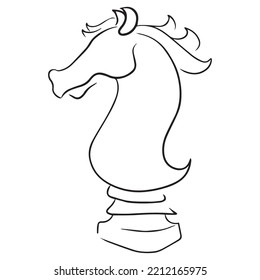 diseño gráfico de cabeza de caballo ilustración vectorial, dibujo de tatuajes de arte, dibujo a mano