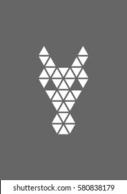 Horse head icon, Vector