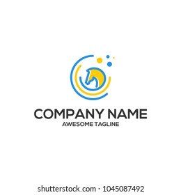 horse head logo