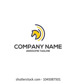 horse head logo
