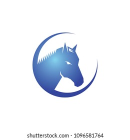 horse head  logo