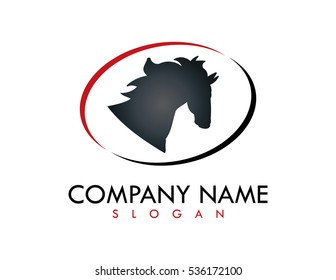 Horse head logo