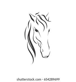 horse head logo
