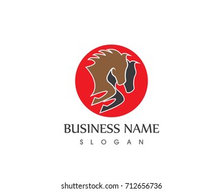 Horse head logo 
