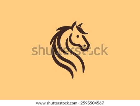 Horse Head Logo – A bold and elegant horse head, symbolizing strength, freedom, and nobility.