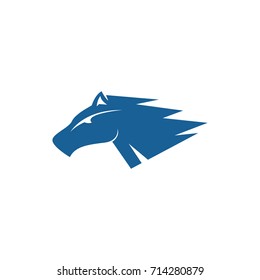 horse head logo illustration