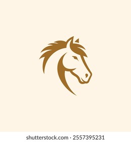 Horse head logo vector design illustration and horse logo inspiration