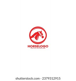 horse head logo vector. horse head illustration. horse head icon