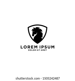 Horse Head Logo Vector Template