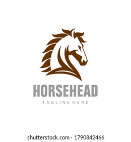 Horse Head Logo Vector Template