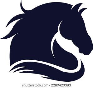 Horse Head Logo Vector Template Illustration Design. Mascot Horse Logo design Horse  sport logo