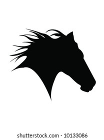 Horse Head Silhouette