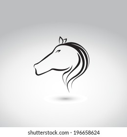 horse head vector