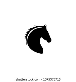 horse head vector icon