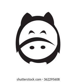 Horse head - Vector icon isolated