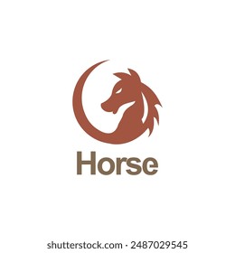 Horse head Vector. Horse icon. Horse symbol. Horse Logo