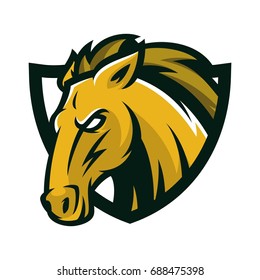 Horse Head - Vector Logo/Icon Mascot Illustration