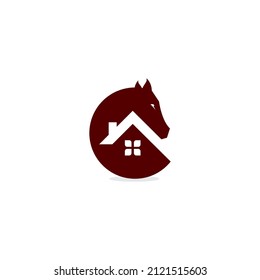 Horse House Logo
simple and unique design