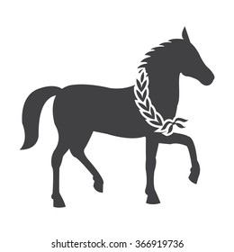 Horse icon. 