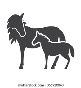 Horse icon. 