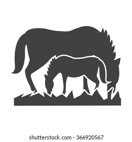 Horse icon. 