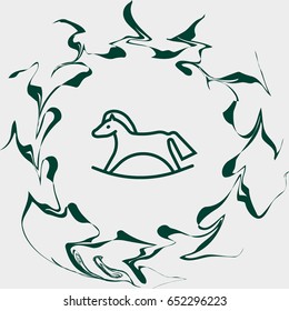 horse, icon
