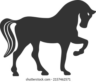 Icono de caballo, vector de icono animal
