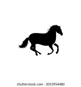 Horse icon design template vector isolated illustration
