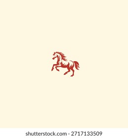 Horse icon flat vector design