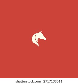 Horse icon flat vector design