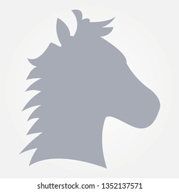 
horse icon, horse head icon