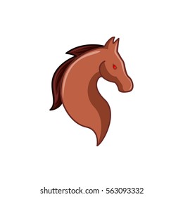horse icon illustration isolated vector sign symbol
